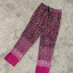 Draw-string pants. Trendy Cheetah Print. Sz. Small